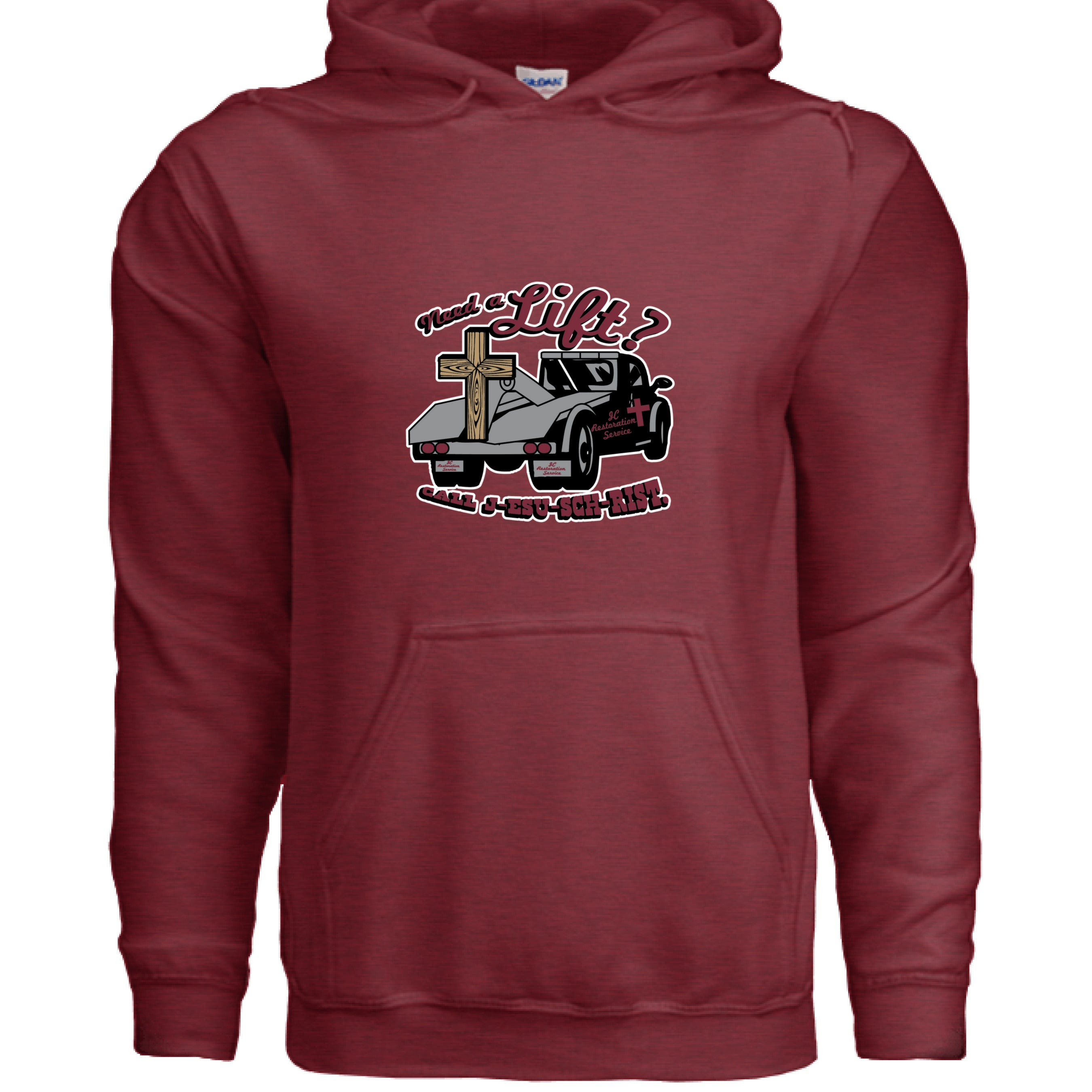 ANTIQUE CHERRY RED - FRONT