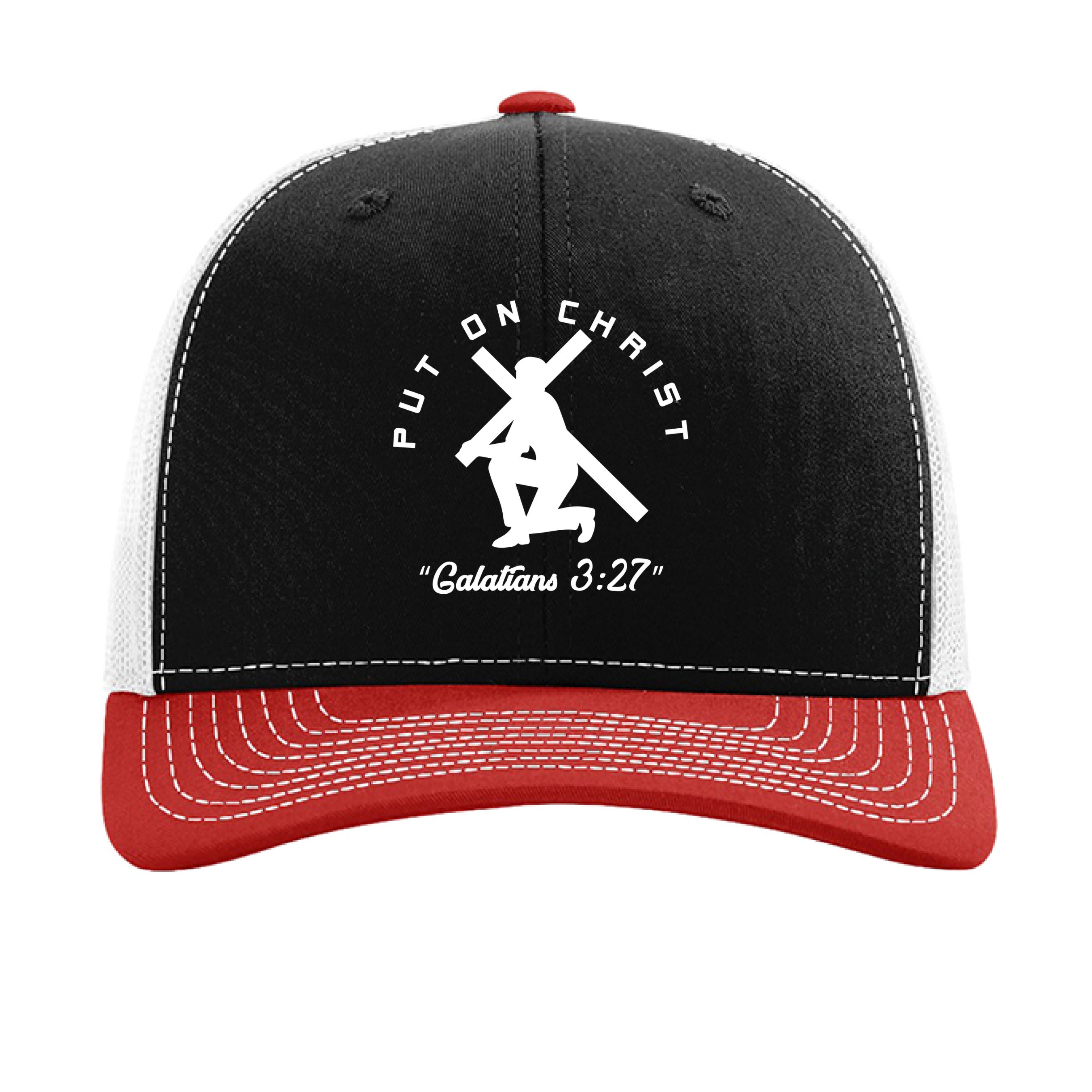 Black/ White/ Red - FRONT