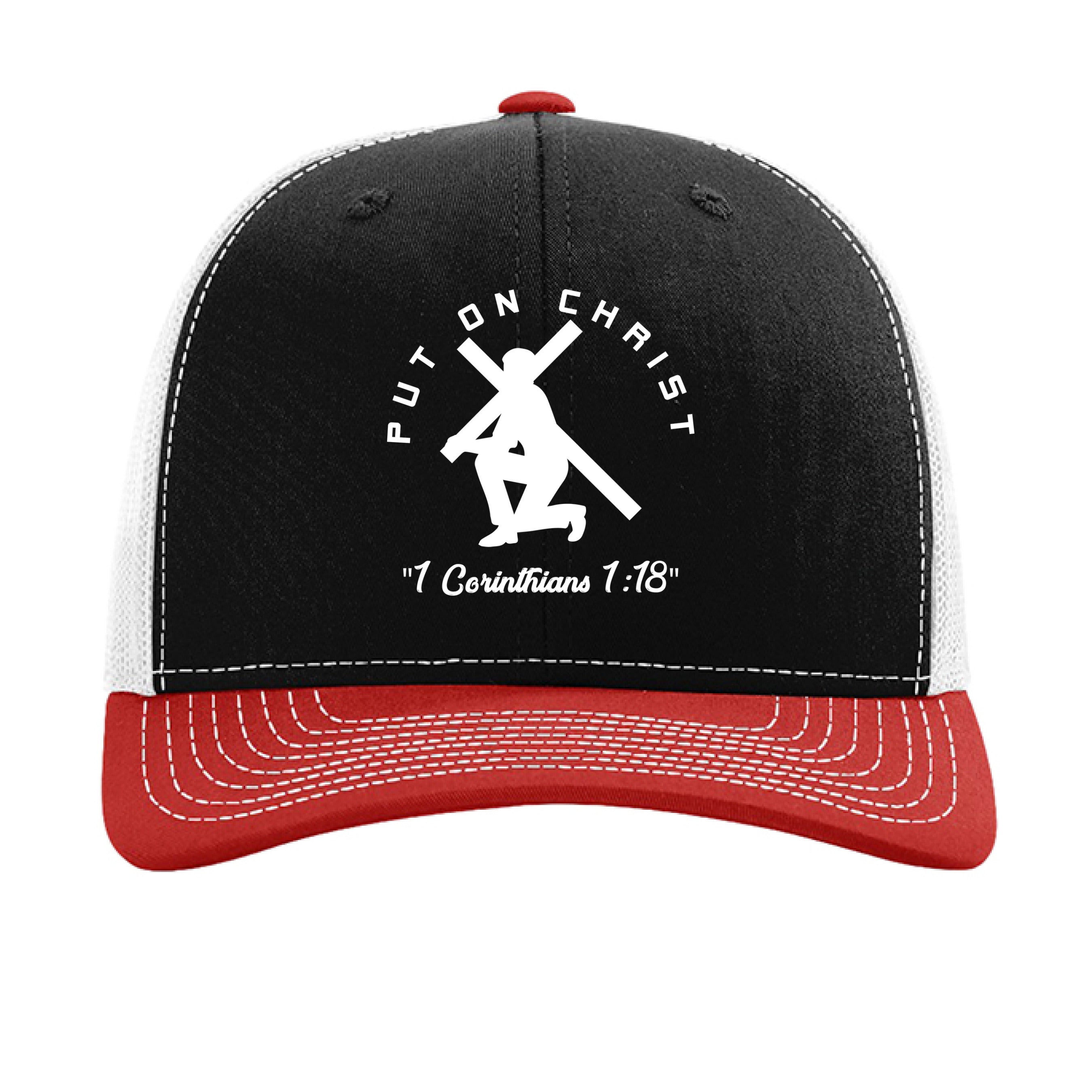 Black/ White/ Red - FRONT